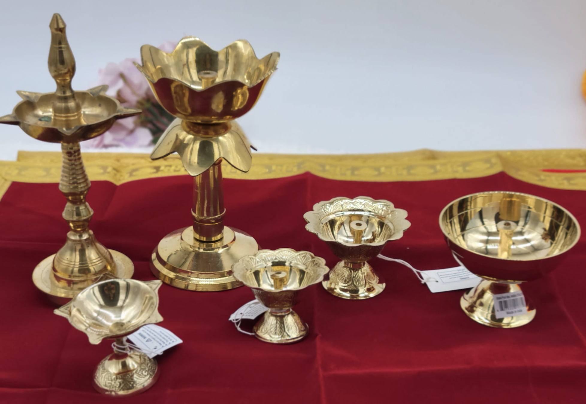 Diya, Kalash, Puja Thali, Prayer Vessels